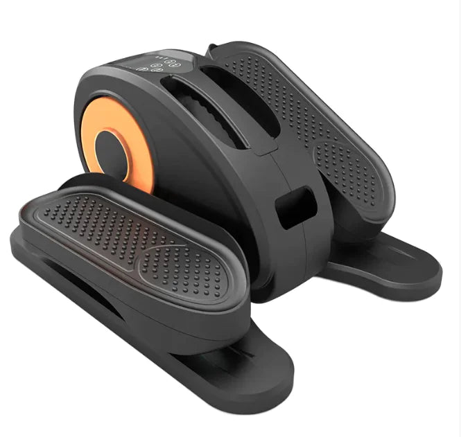 Compact Desk Elliptical: Remote Control Adjustable Pedal