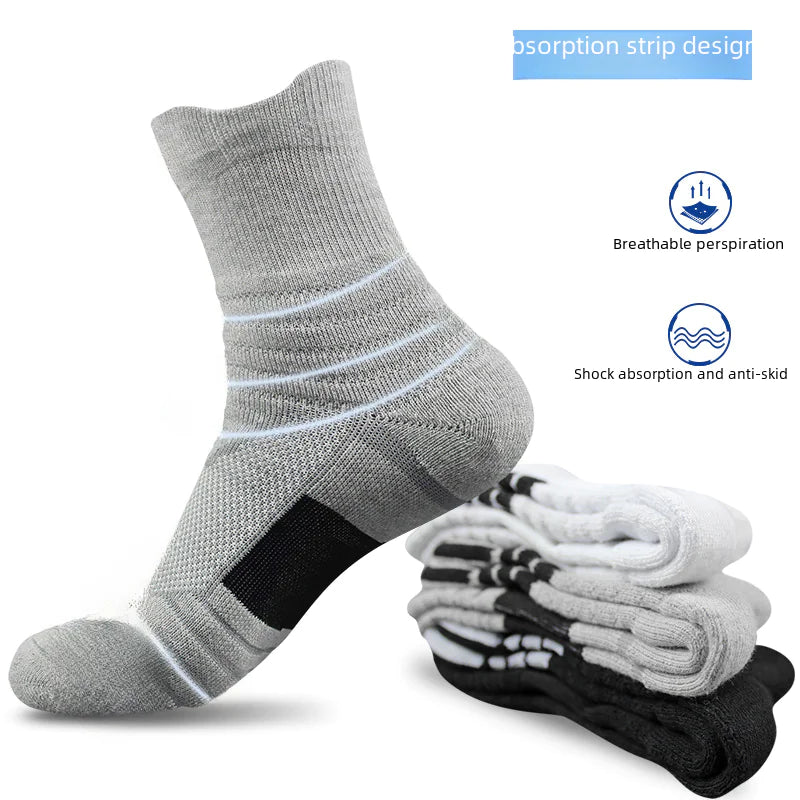 Elite Basketball Socks for Men and Women, Thick Sport Socks