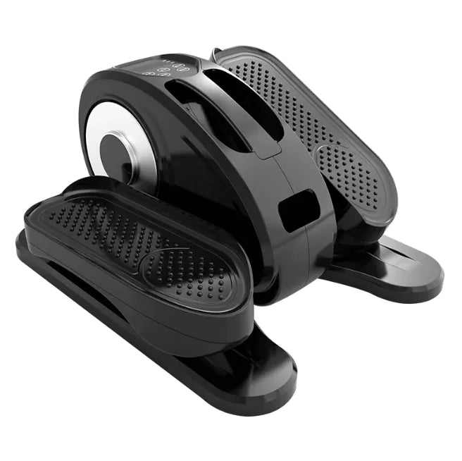 Compact Desk Elliptical: Remote Control Adjustable Pedal