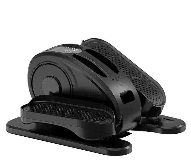Compact Desk Elliptical: Remote Control Adjustable Pedal