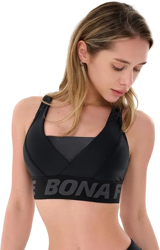 Bona Fide Sport Bras for Women - High Impact Sports Bras with High Support for Womens - Designed for Gym Running and Fitness