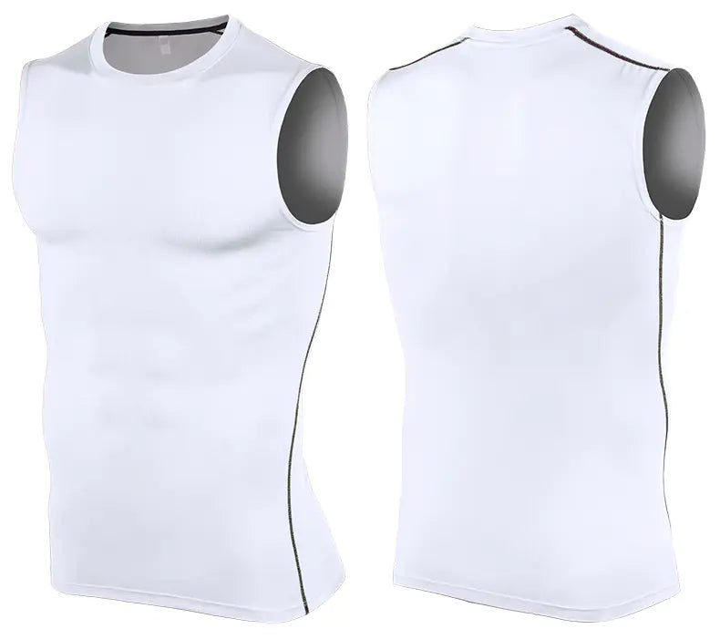 Men's Compression Workout Tank Top for Running and Gym